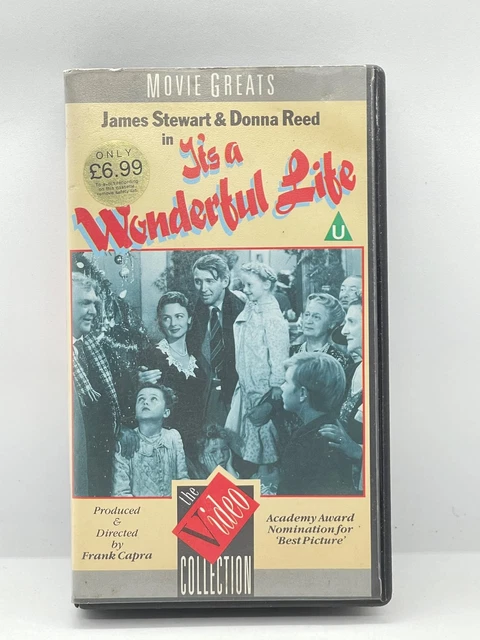 IT'S A WONDERFUL Life VHS Tape The Video Collection £8.99 - PicClick UK