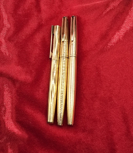 Stylo Plume Waterman IDEAL Vintage - Clip Cap, Or Plaqué 18K, Stylo De Collection