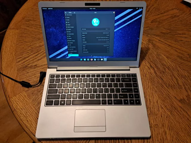 System76 laptop Galago Pro with 64GB RAM and 512GB SSD