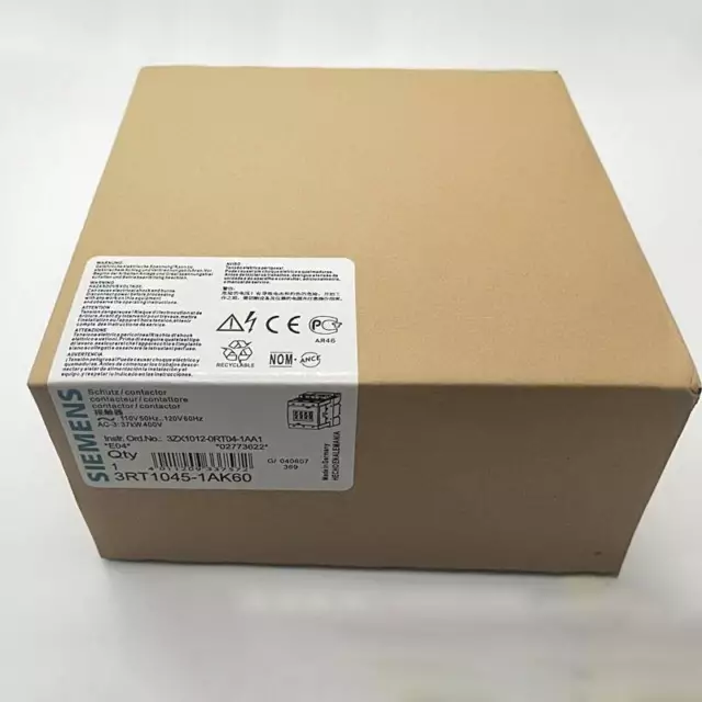 Neuf Siemens 3RT1045-1AK60 Conjoncteur