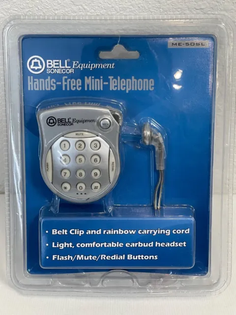 Hands-Free Mini-Telephone Bell Equipment Sonecor ME-50SL