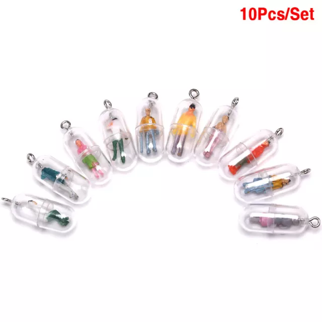 10pcs Funny Capsule Villain Charms Pendants DIY Jewelry Findings Craft Making.jh