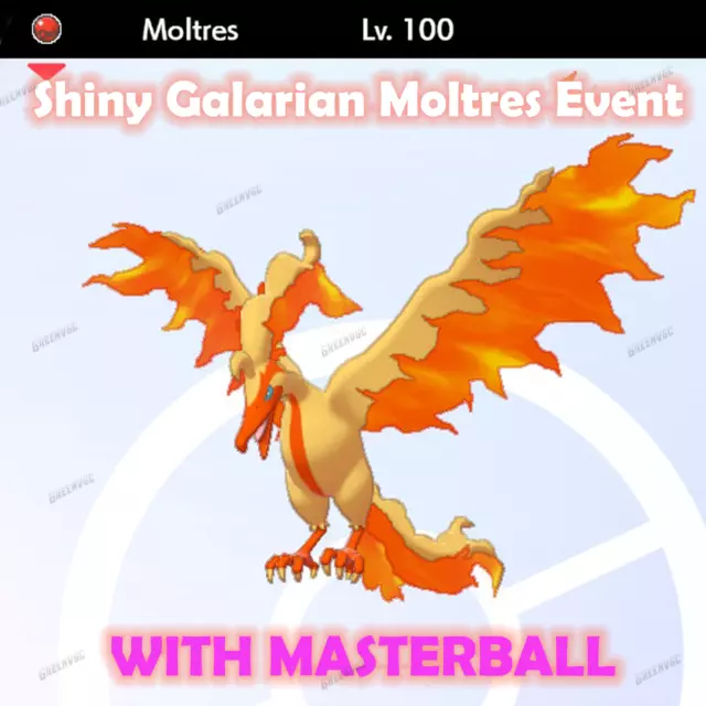 Galarian Moltres • Competitive • 6IVs • Level 100 • Online Battle-Read