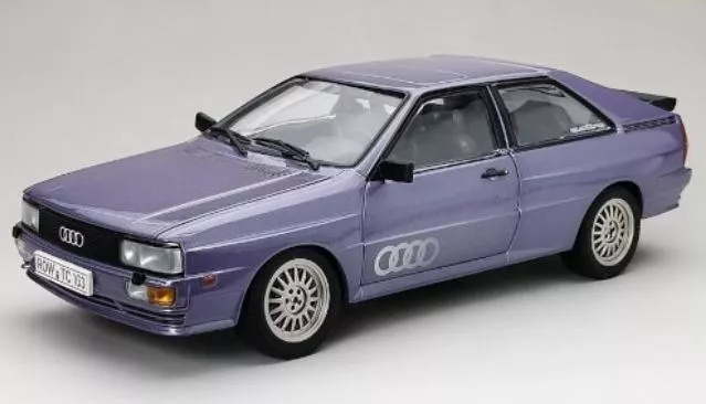 Sunstar 1:18 Scale Audi Quattro Metallic Lilac 1981