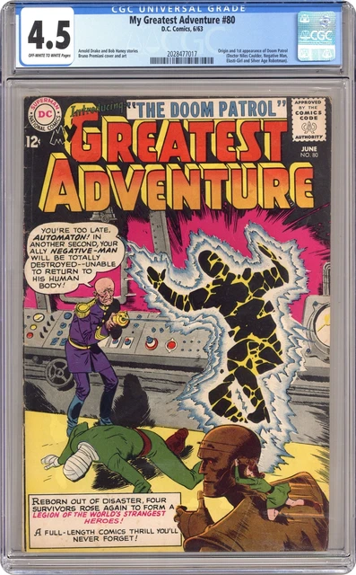 My Greatest Adventure #80 CGC 4.5 1963 2028477017