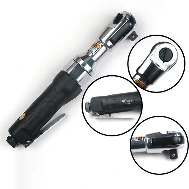 1/2 Air Ratchet Wrench Pneumatic Socket Wrench Auto Repair Tools 100N.m LA188100