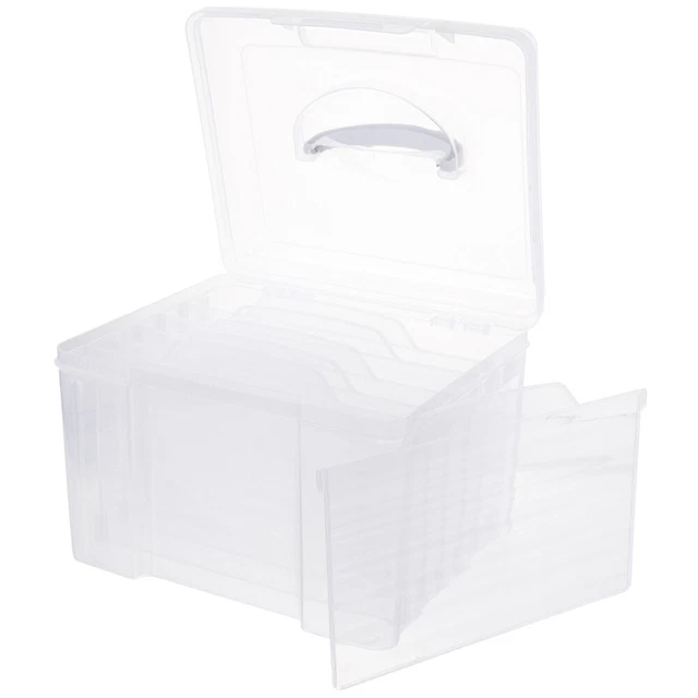 Custodia Per Foto Organizzatore Di Foto Scatola Organizer Plastica Multifunzione