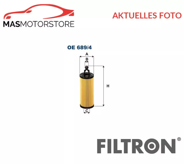 Motor Ölfilter Filtron Oe 689/4 P Für Dodge Avenger,Journey 3.6 211Kw