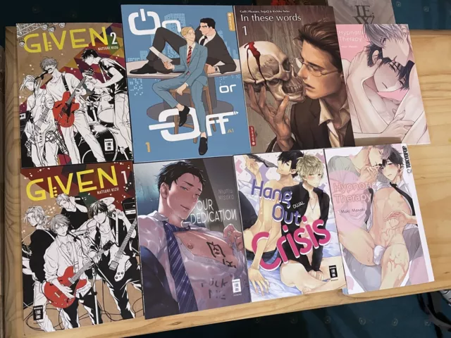 Yaoi Boys Love Manga Sammlung 🌶️
