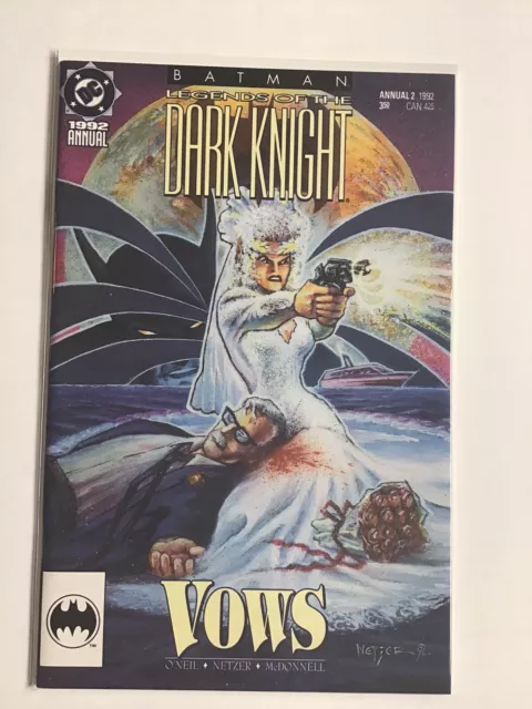 Batman Legends of the Dark Knight Annual #2 VF/NM 9.0 DC Comics Gordon Wedding