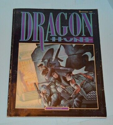 DRAGON HUNT an Adventure / Scenario for SHADOWRUN 1st & 2nd ed by FASA