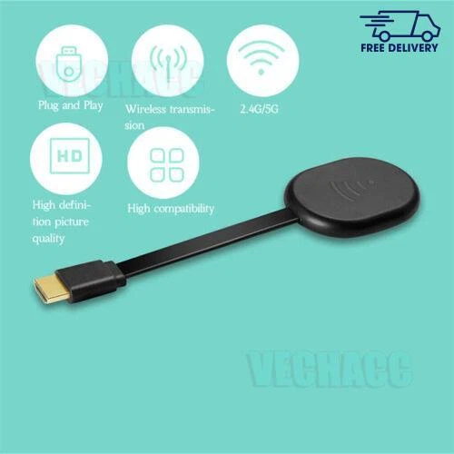 Wireless HDMI-compatible Mobile Phone Screen Projector Media TV Display Receiver