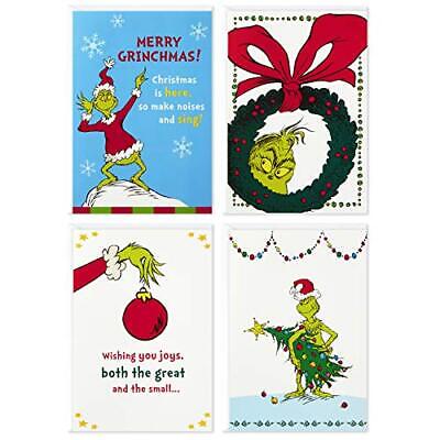Image Arts Boxed Christmas Cards Assortment, Classic Grinch