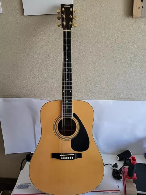 YAMAHA FD02 ACOUSTIC Guitar Very Good Condition Laminate Spruce Top With Bag 65.00 PicClick