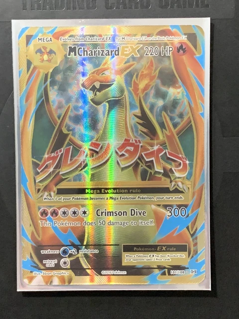 Pokemon TCG M Charizard EX  Full Art Ultra Rare XY Evolutions  (101/108) MINT!!!