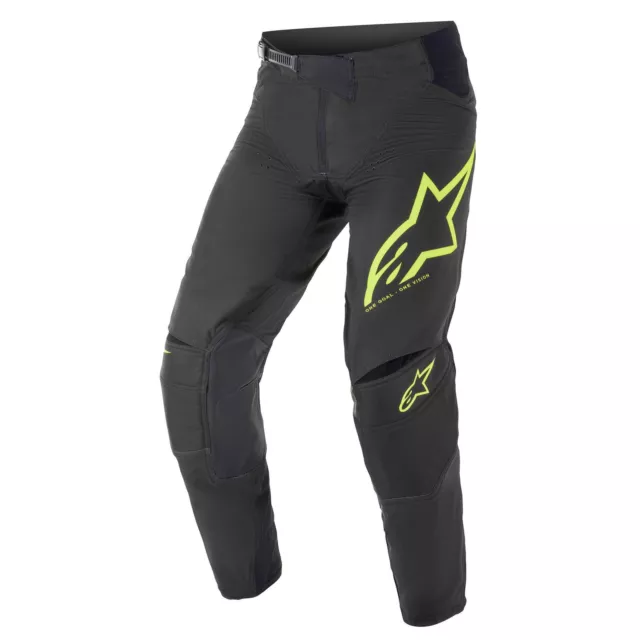 Alpinestars Techstar Factory Schwarz Gelb Fluo Hose - Kostenloser Versand!