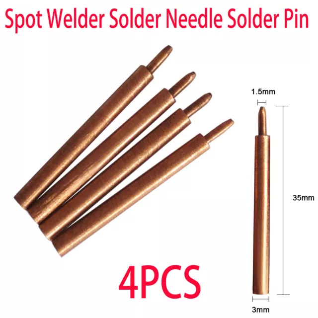4pcs Spot Welding Pin Solder Needle  Spot Welder Machine For 709A 788h 787A 737G