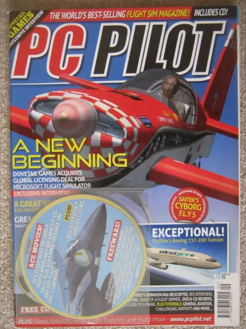 PC Pilot September October 2014 Saltek F.L.Y. Cyborg X-Plane REX Game Studios