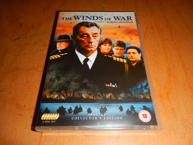 Winds Of War. Wouk.  Mitcham. 6 Discs. 1980'S/2008. Dvd