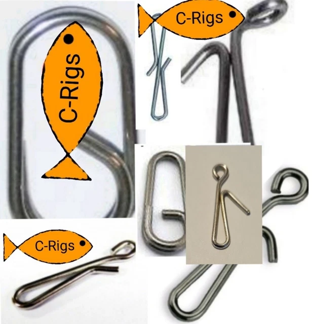 Sea Fishing Lead Snap Clips - Quick Change Rig Weights 17mm 24mm 34mm, Bank Tackle, Saltwater 4 thumbnail image