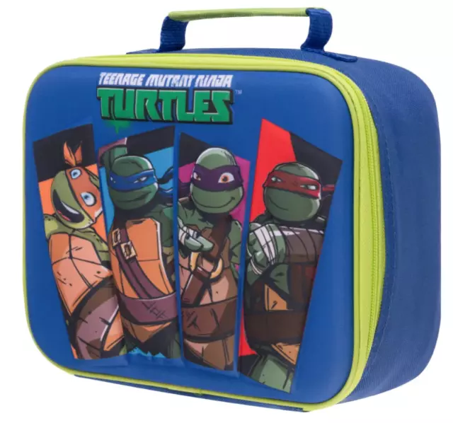 Ninja Turtles 3D Thermo Lunchbag Tasche Kühltasche Brottasche Frühstückstasche