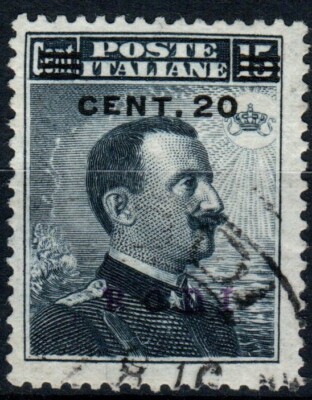CASO US. COLONIE EGEO 1917 20C 