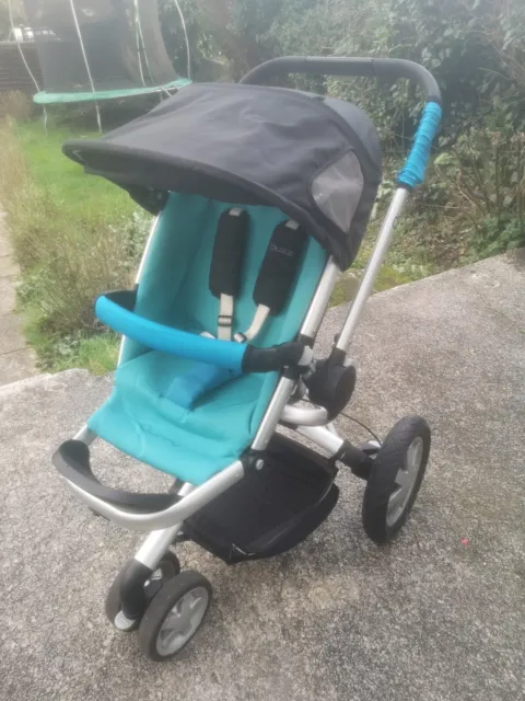 Quinny Buzz Travel System - Pushchair & Moses Basket With Accessories