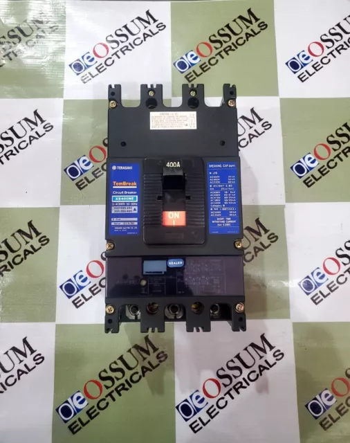 Terasaki Tembreak Xs400Ne Circuit Breaker 200-400Amp 440Vac 25Ka Fast Shipping