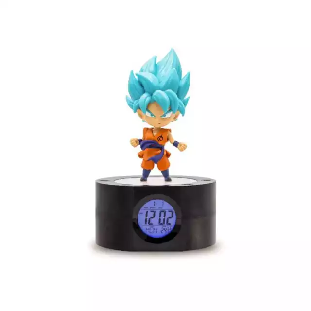 Dragon Ball Super Wecker mit Leuchtfunktion Figur Son-Goku 18 cm