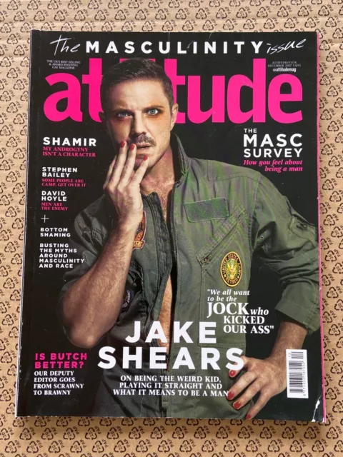 Jake Shears / ATTITUDE UK MAGAZINE December 2017 / Gay Interest