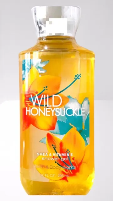 1/Bath & Body Works Wild Honeysuckle Body Wash Shower Gel Bath 10 Fl Oz