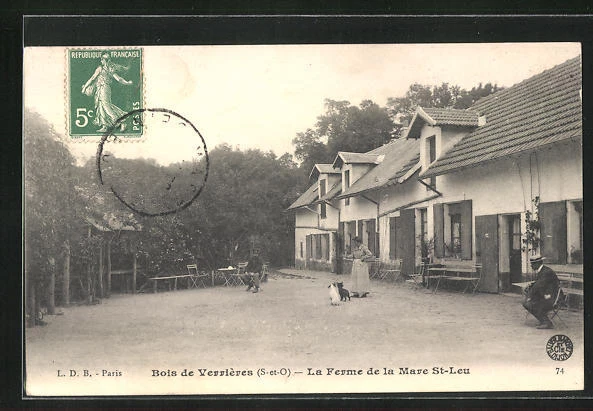 CPA Bois de Verrières, La Ferme de la Mare St-Leu