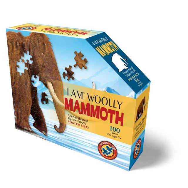 e11even,  I AM Woolly Mammoth 100 Piece Puzzle