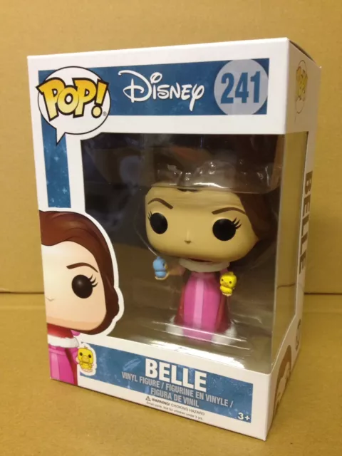 La Belle et la Bête Figurine POP! Disney Vinyl Chip Bubbles Exclusive 9 cm  n°794