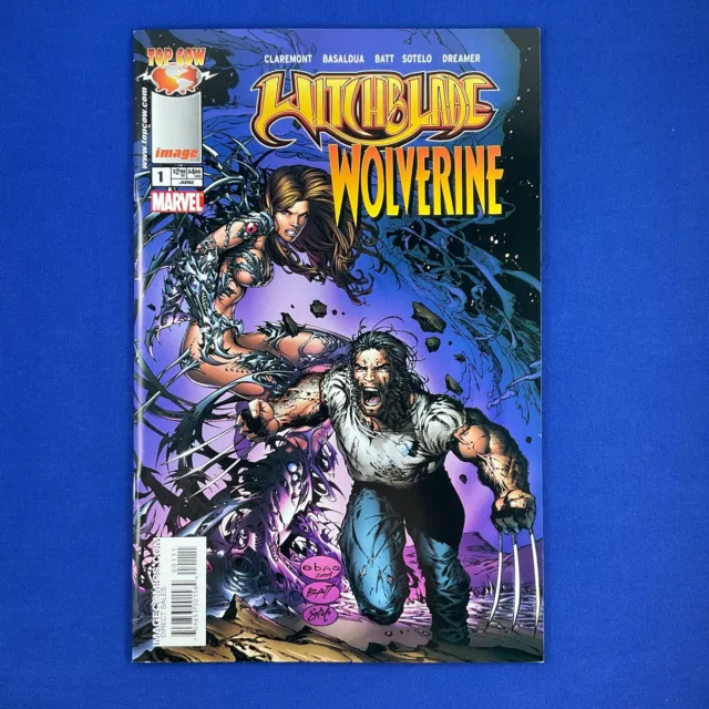 Witchblade Wolverine #1 Top Cow Marvel Comics X-Men Crossover Chris Claremont