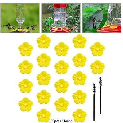 Colibri Colibrì Alimentatore Uccello Feeder7.6cm 2.8cm 5.1cm Accessori Fiori Giardino 