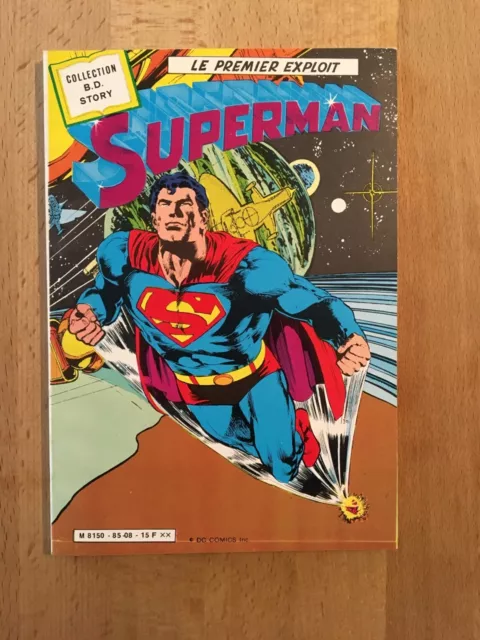 SUPERMAN - Le premier exploit - Sagédition - 1985 - NEUF