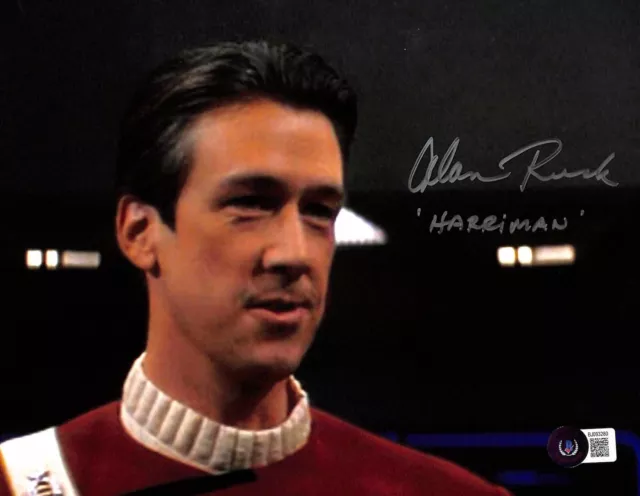 Alan Ruck “Capt. Harriman” Star Trek Generations Signed 8x10 Photograph BECKETT