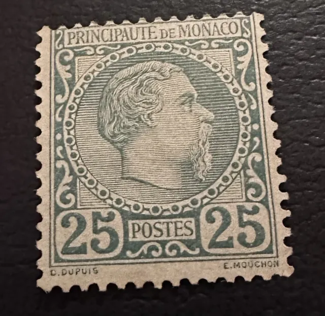 Monaco Scott # 6 MH 1885 Prince Charles III cv$700
