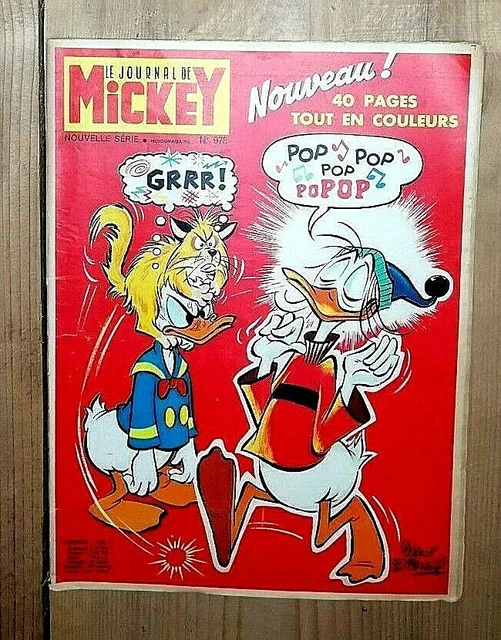 Journal De Mickey N°973 - Année 1971 - BD Vintage Franco-belge - Très Bon état