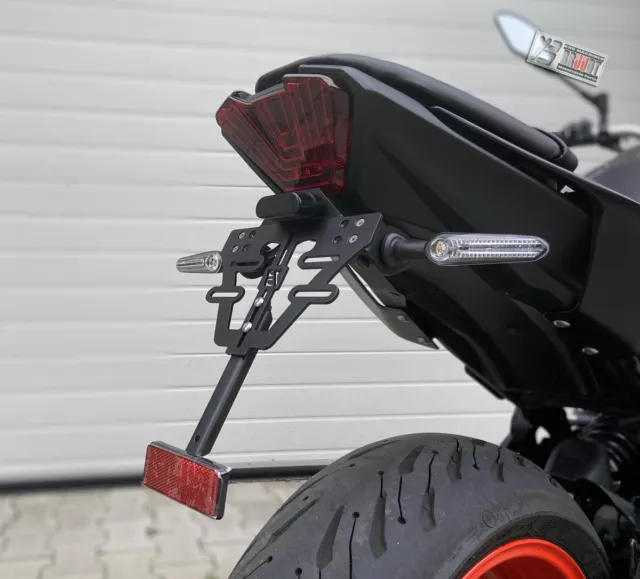 BRUUDT Kennzeichenhalter Tail tidy für Yamaha MT07 MT-07 Baujahr ab 2021