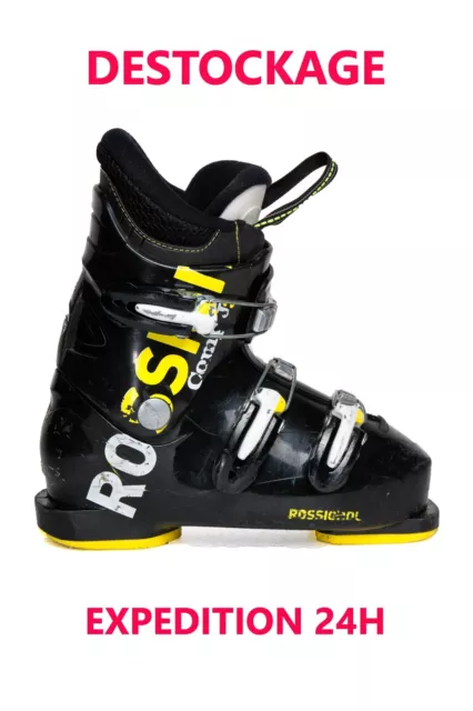 chaussure de ski enfant ROSSIGNOL "COMP J" taille:34 = mondopoint:21/21,5.