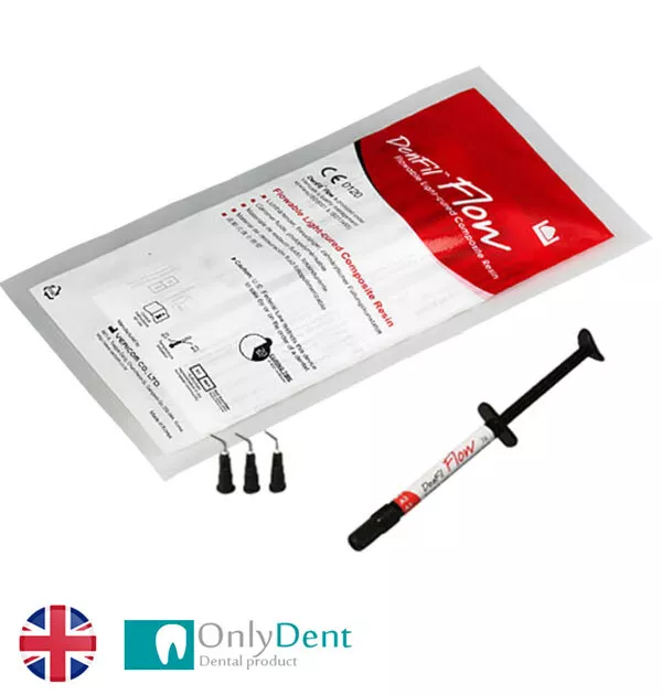 Vericom - Denfil flow composite, flowable dental syringe 2g