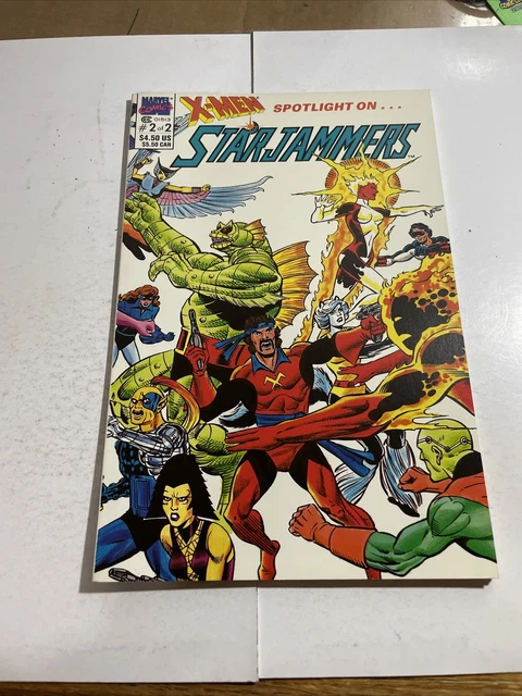 X-Men Spotlight on Starjammers #1 and 2 complete Set 5