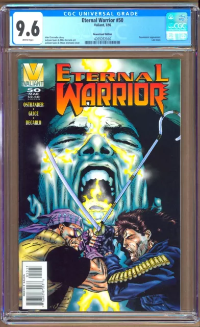 Eternal Warrior #50 (1996) CGC 9.6  WP  Ostrander  "Geomancer" "Last" Issue