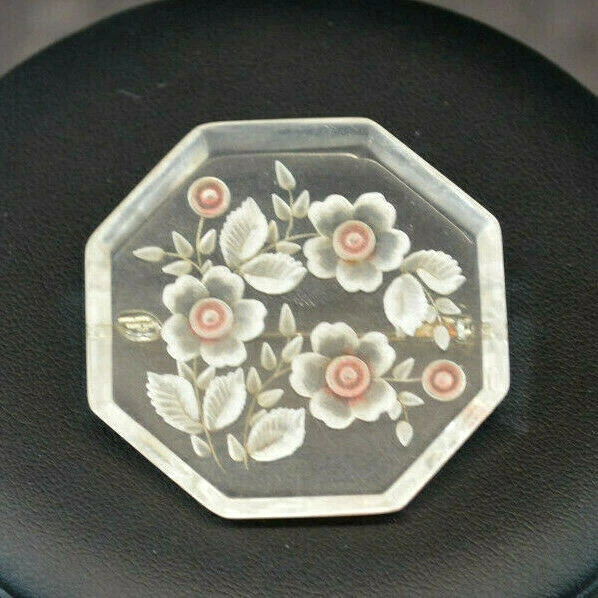 Broche diamants et or - Broche vintage