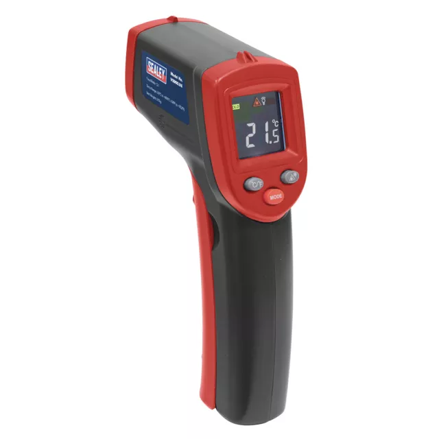 Sealey Vs900 Infrared Laser Digital Thermometer 12:1