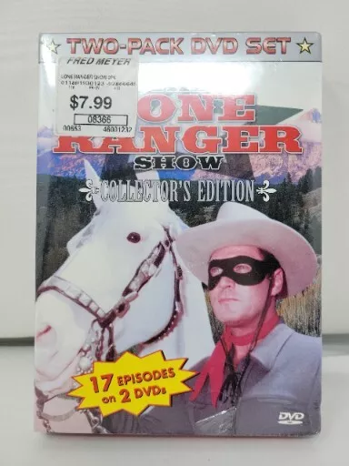 The Lone Ranger Show Collector’s Edition discs 1 &2 DVD SEALED 17 Episodes