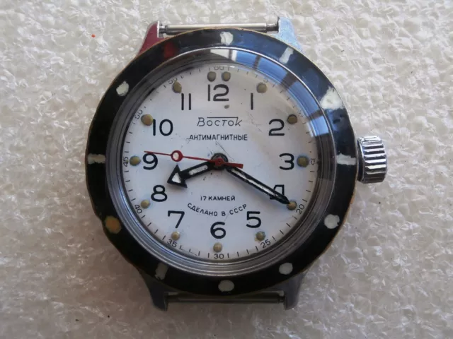 Watch VOSTOK WOSTOK  KOMANDIRSKIE AMPHIBIAN, SOVIET/USSR, RUSSIA