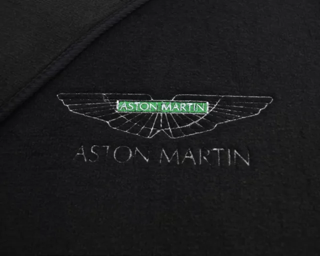 Floor Mats For Aston Martin DB11 2017-2022 Black Carpets With Aston Martin NEW 3